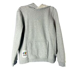 Asics Mens L Grey Pullover Hoodie World Athletics Championships Oregon 22 Sporty